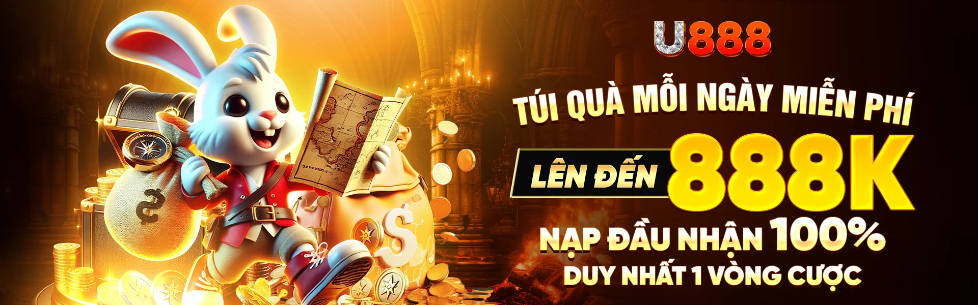 Banner Túi quà mỗi ngày miễn phí lên đến 888k