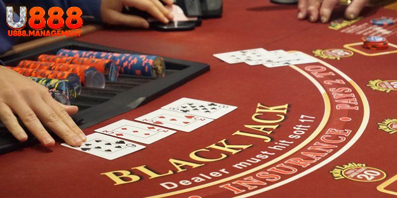 Blackjack U888 có nhiều trường hợp so sánh điểm thưởng