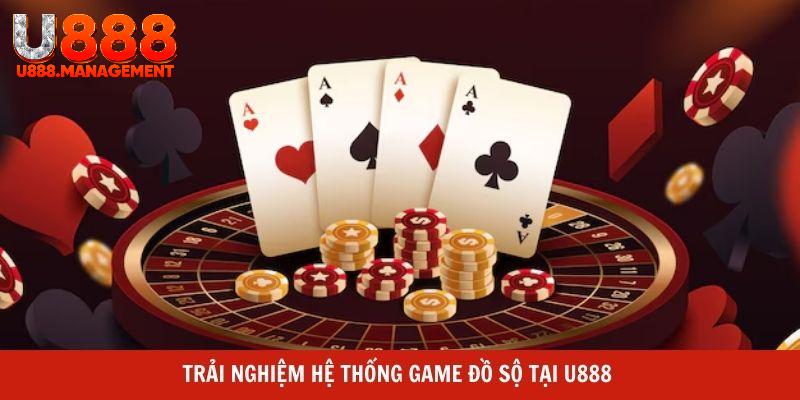 Trải nghiệm hệ thống game đồ sộ tại U888